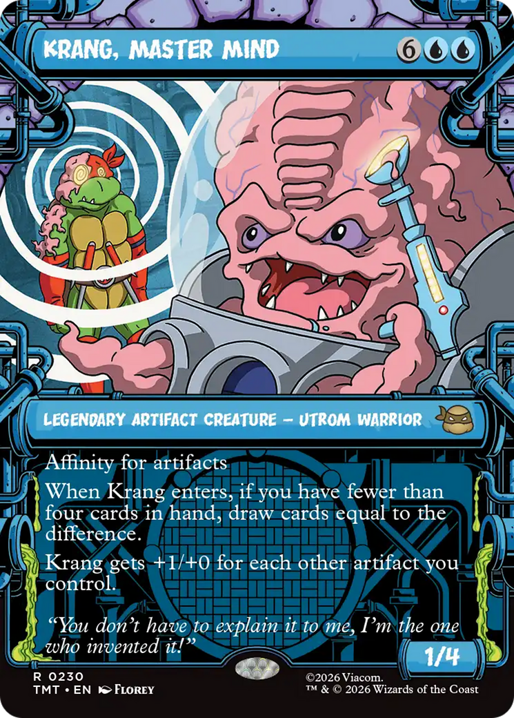 Krang, Master Mind (Showcase) [Teenage Mutant Ninja Turtles] | Exor Games Bridgewater