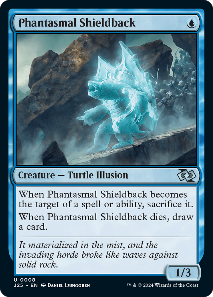 Phantasmal Shieldback [Foundations Jumpstart] | Exor Games Bridgewater