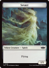 Angel // Spirit Double-Sided Token [Tarkir: Dragonstorm Commander Tokens] | Exor Games Bridgewater