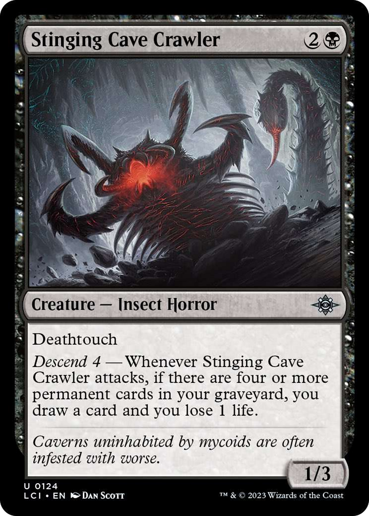 Stinging Cave Crawler [The Lost Caverns of Ixalan] | Exor Games Bridgewater