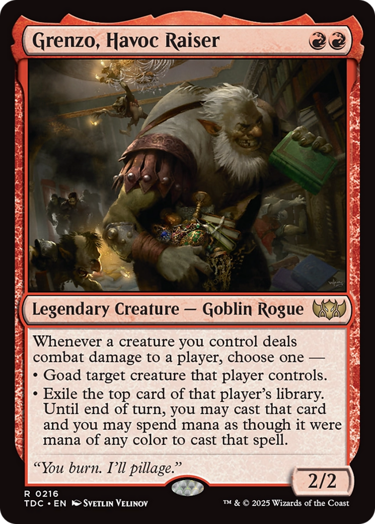 Grenzo, Havoc Raiser [Tarkir: Dragonstorm Commander] | Exor Games Bridgewater