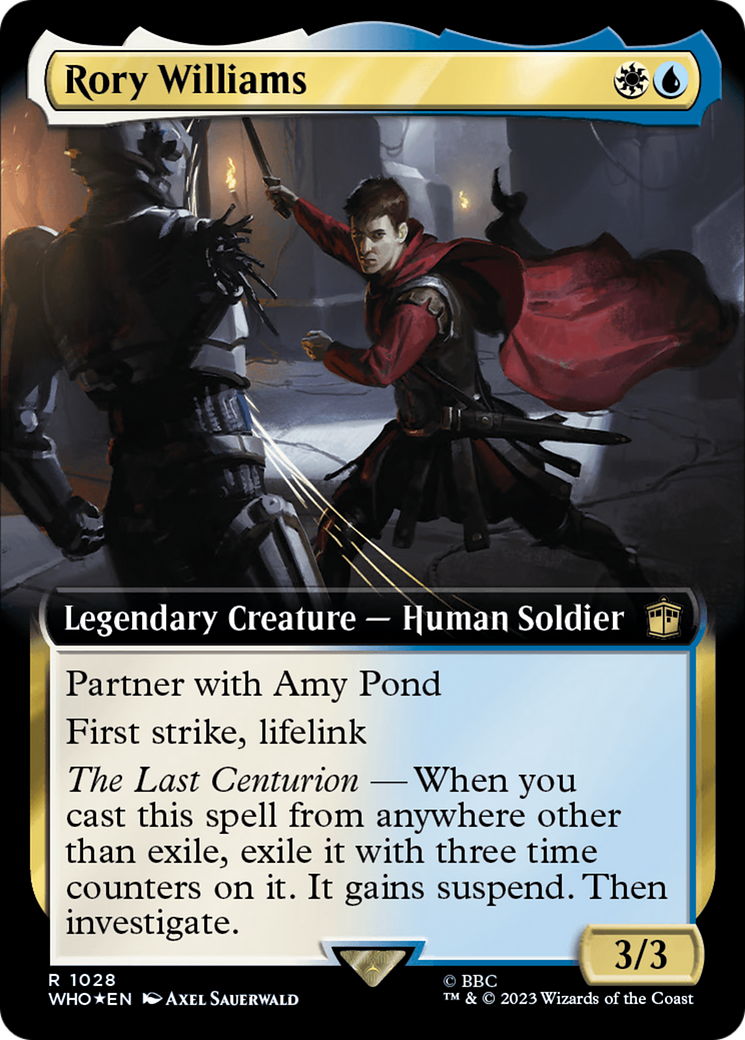 Rory Williams (Extended Art) (Surge Foil) [Doctor Who] | Exor Games Bridgewater