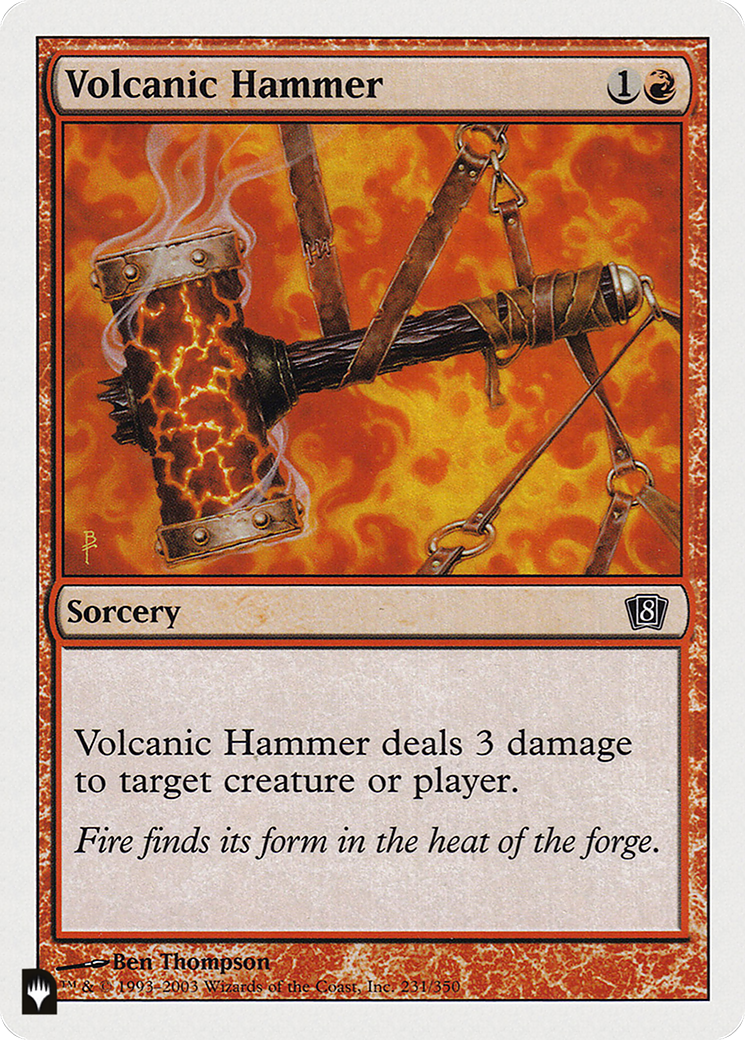 Volcanic Hammer [The List] | Exor Games Bridgewater