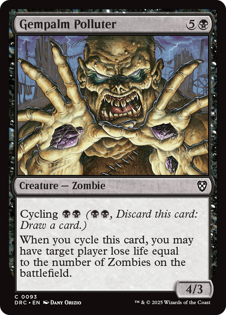 Gempalm Polluter [Aetherdrift Commander] | Exor Games Bridgewater