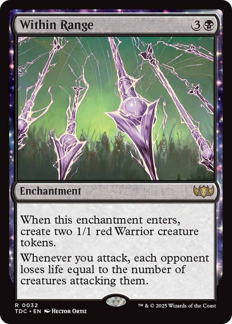 Within Range [Tarkir: Dragonstorm Commander] | Exor Games Bridgewater