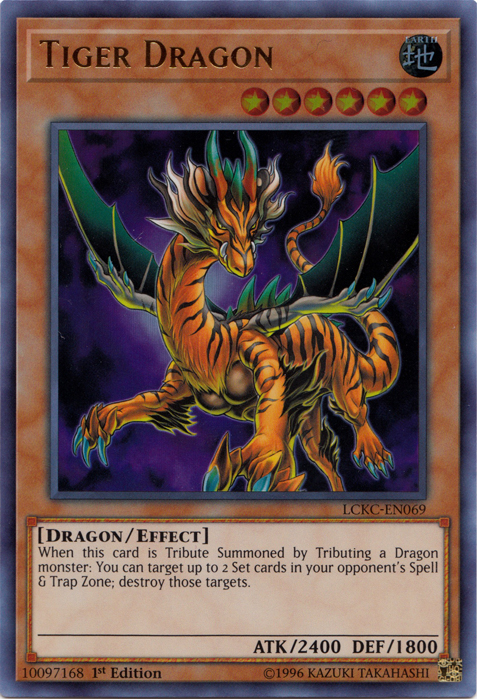 Tiger Dragon [LCKC-EN069] Ultra Rare | Exor Games Bridgewater