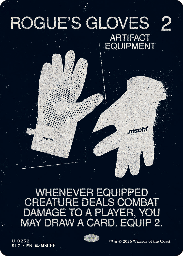 Rogue's Gloves (0232) [Secret Lair x MSCHF: The Zeta Set] | Exor Games Bridgewater