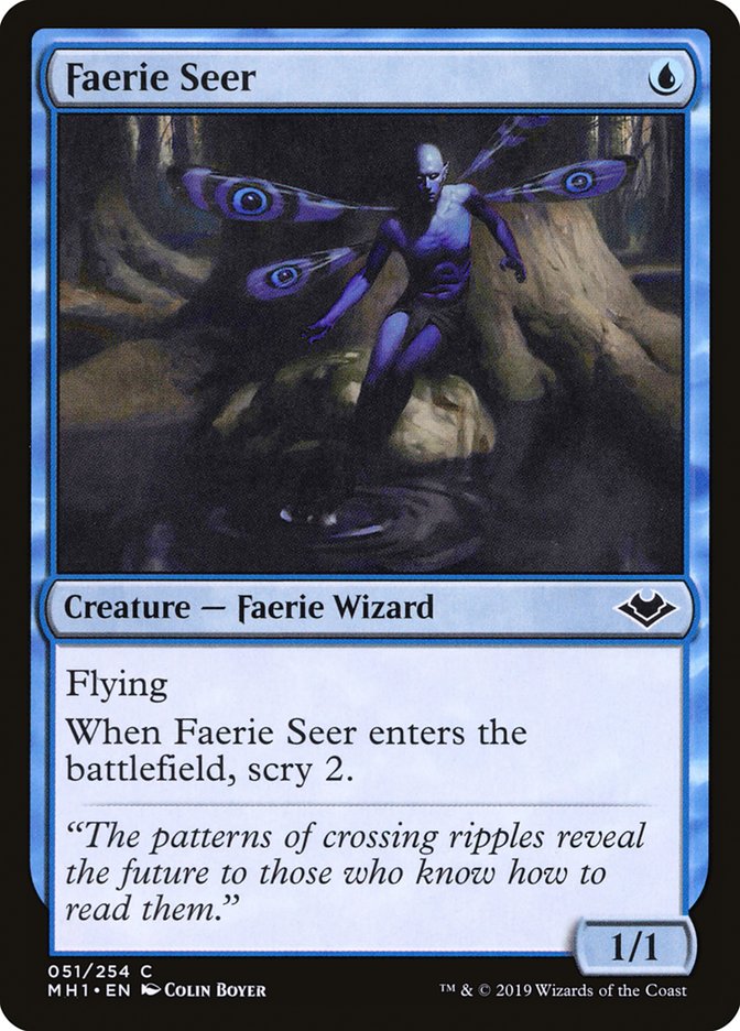 Faerie Seer [Modern Horizons] | Exor Games Bridgewater