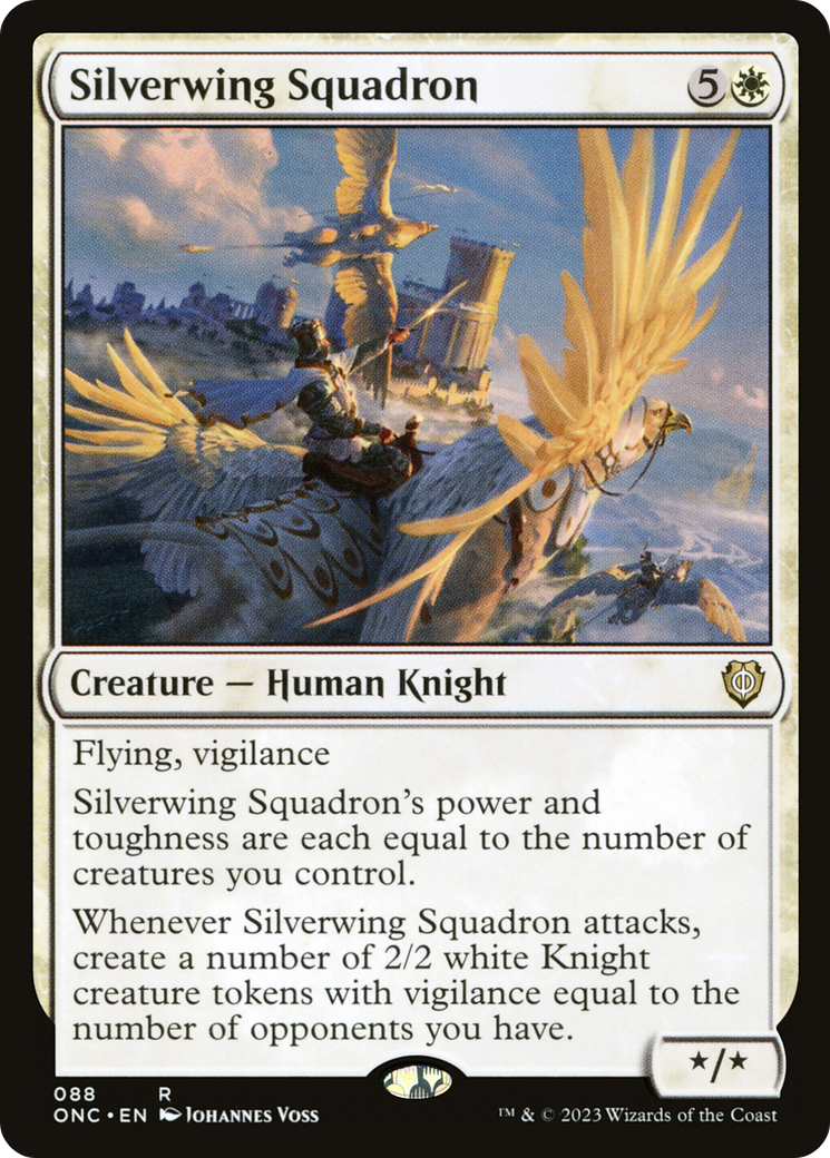 Silverwing Squadron [Phyrexia: All Will Be One Commander] | Exor Games Bridgewater