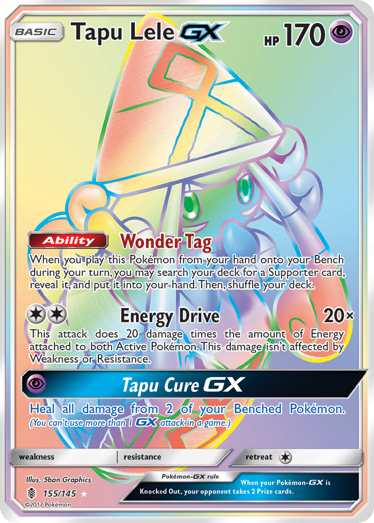 Tapu Lele GX (155/145) [Sun & Moon: Guardians Rising] | Exor Games Bridgewater