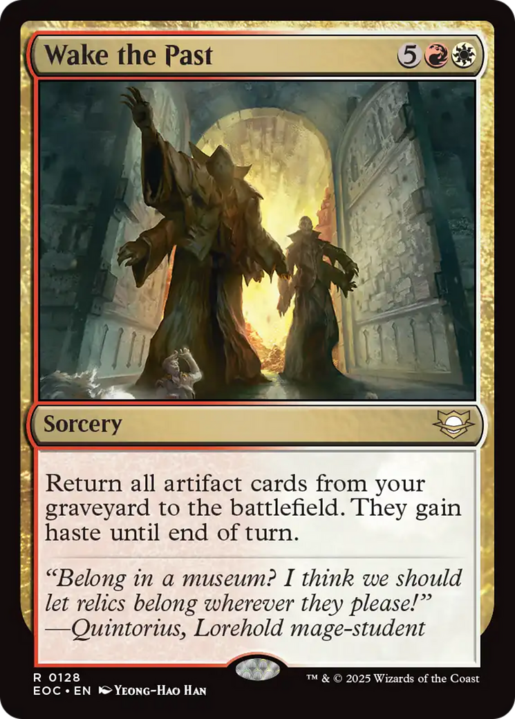 Wake the Past [Edge of Eternities Commander] | Exor Games Bridgewater