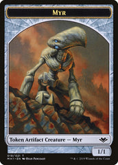 Goblin (010) // Myr (019) Double-Sided Token [Modern Horizons Tokens] | Exor Games Bridgewater