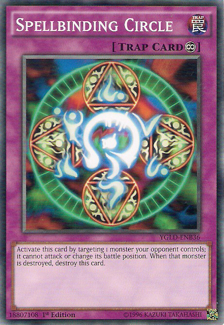 Spellbinding Circle [YGLD-ENB36] Common | Exor Games Bridgewater