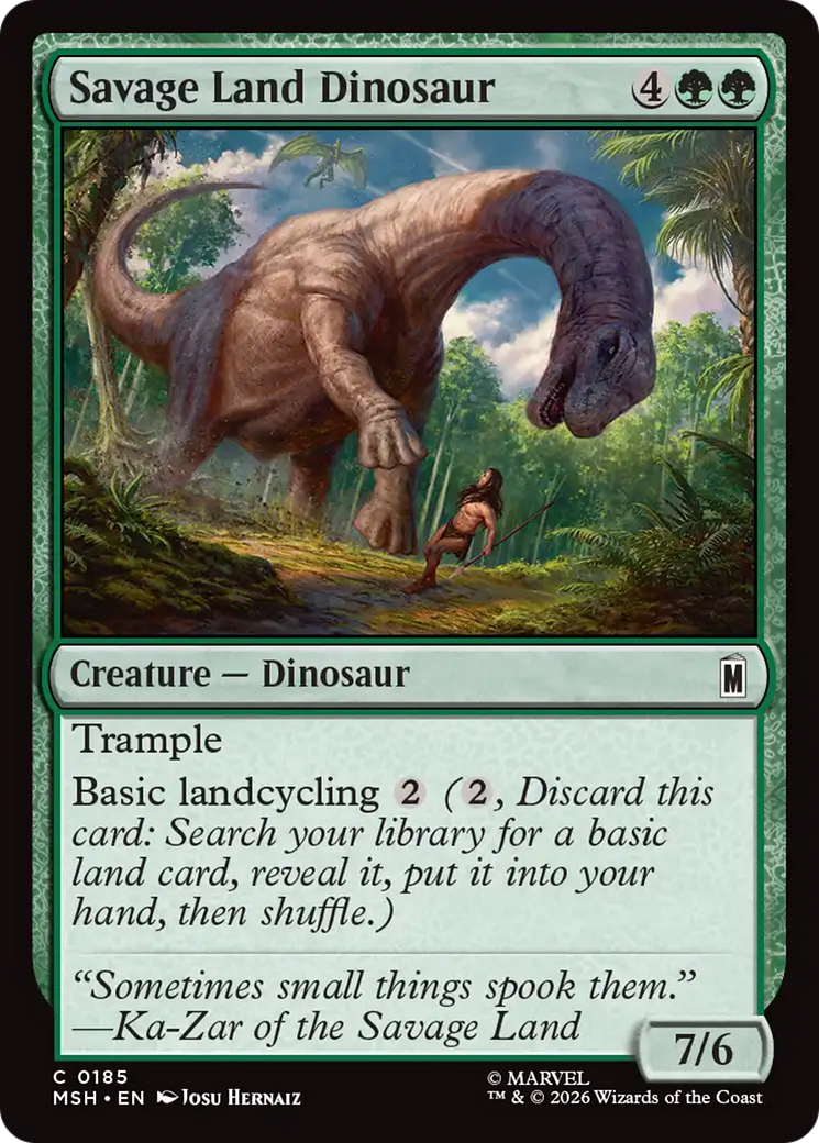 Savage Land Dinosaur [Marvel Super Heroes] | Exor Games Bridgewater