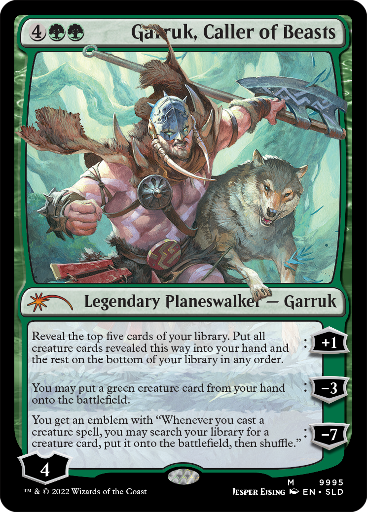 Garruk, Caller of Beasts [Secret Lair Drop Series] | Exor Games Bridgewater