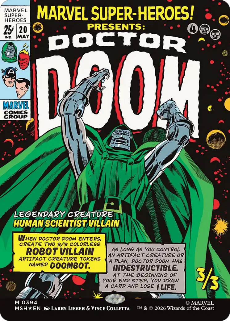 Doctor Doom (Borderless) [Marvel Super Heroes] | Exor Games Bridgewater