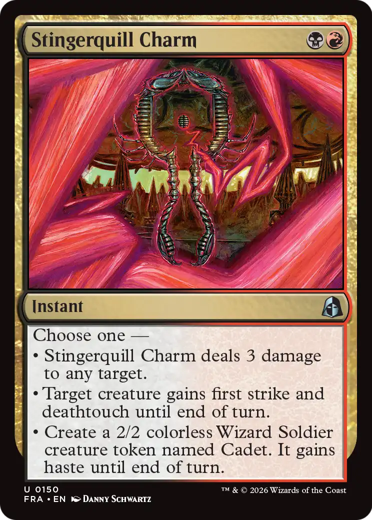 Stingerquill Charm [Reality Fracture] | Exor Games Bridgewater