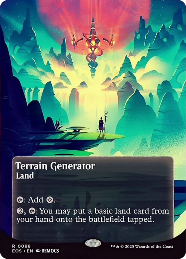 Terrain Generator (0088) (Borderless) [Edge of Eternities: Stellar Sights] | Exor Games Bridgewater
