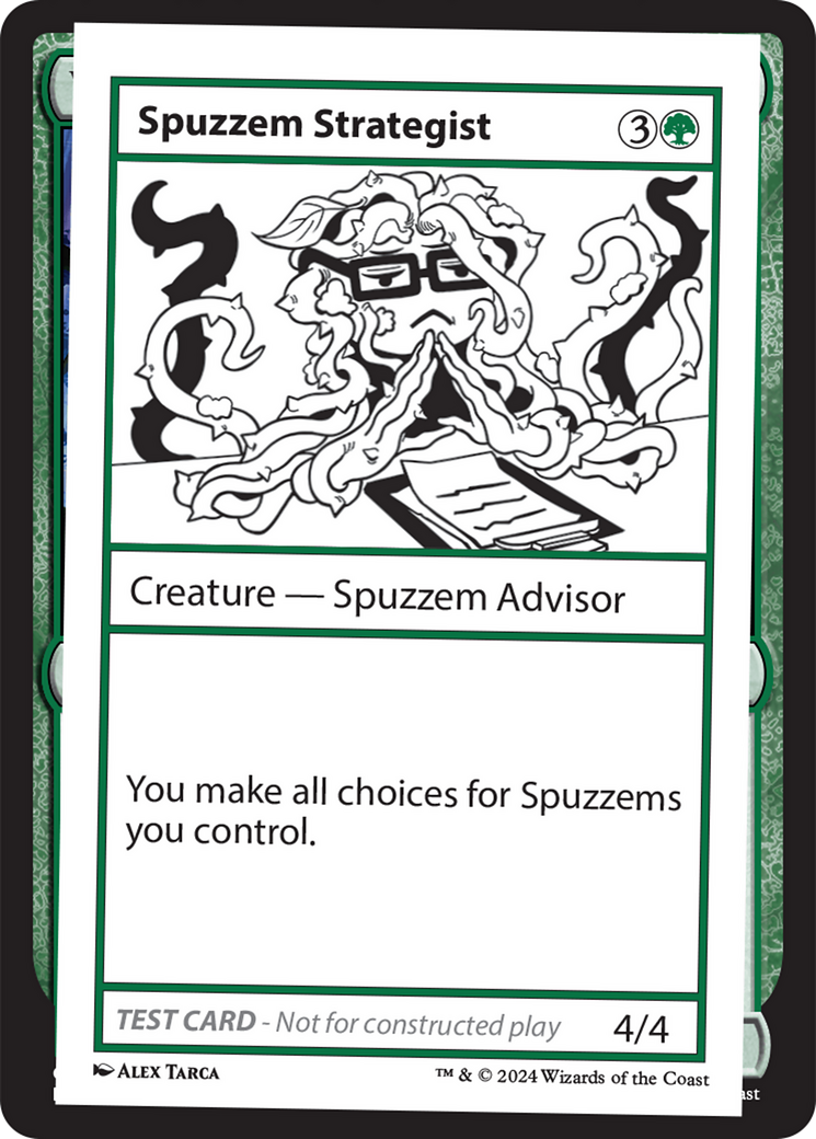 Spuzzem Strategist [Mystery Booster 2 Playtest Cards] | Exor Games Bridgewater