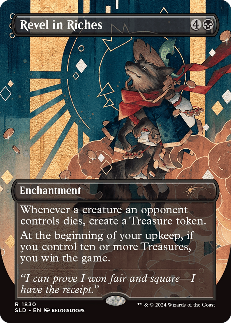 Revel in Riches (Rainbow Foil) [Secret Lair Drop Series] | Exor Games Bridgewater