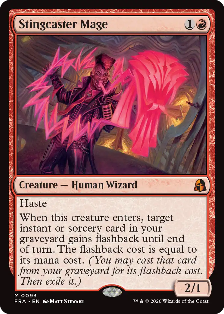 Stingcaster Mage [Reality Fracture] | Exor Games Bridgewater