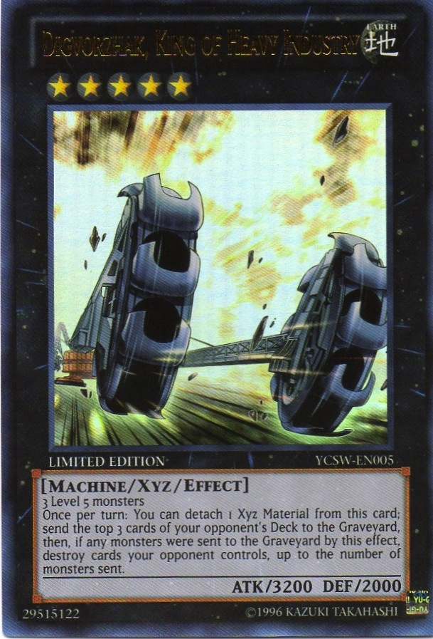 Digvorzhak, King of Heavy Industry [YCSW-EN005] Ultra Rare | Exor Games Bridgewater