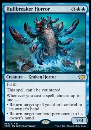 Hullbreaker Horror (Promo Pack) [Innistrad: Crimson Vow Promos] | Exor Games Bridgewater