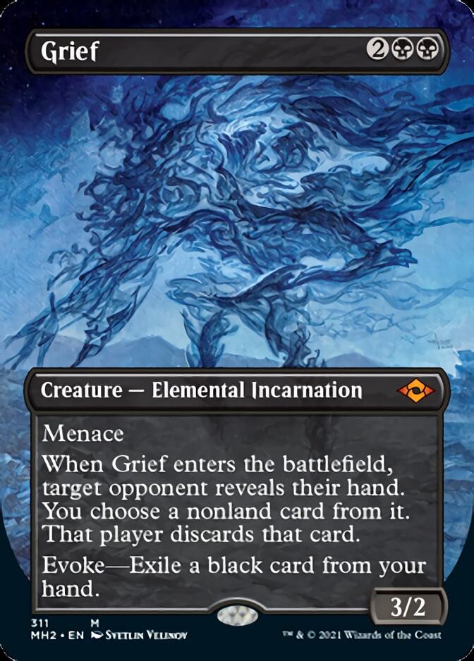 Grief (Borderless Alternate Art) [Modern Horizons 2] | Exor Games Bridgewater