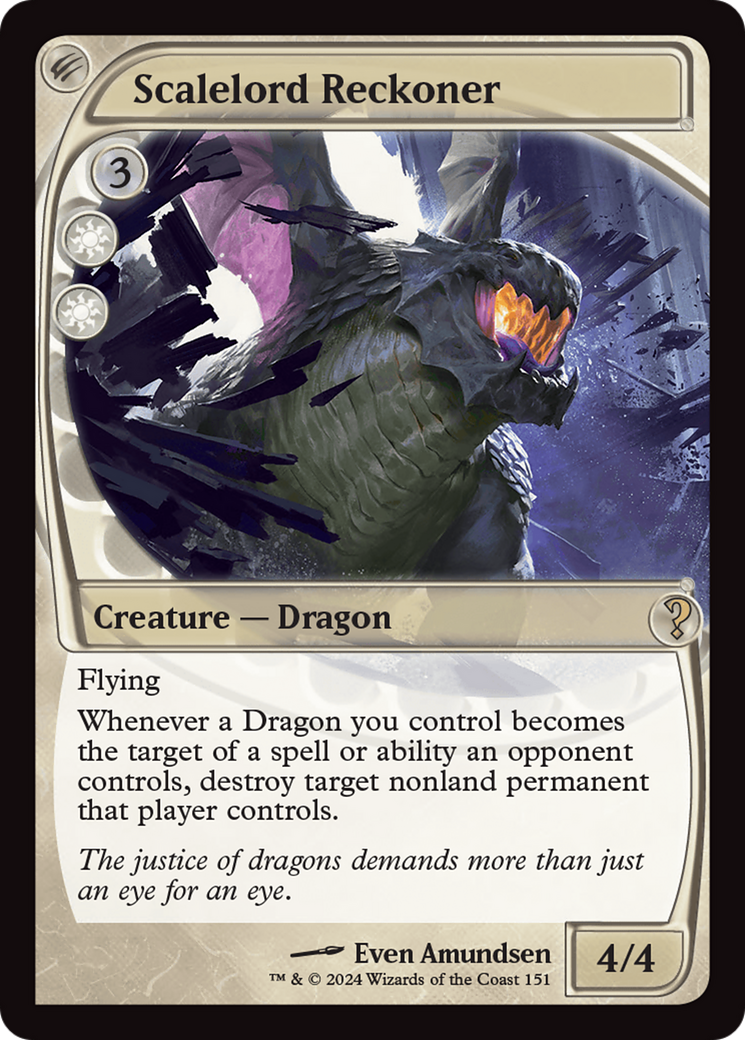 Scalelord Reckoner (Future Sight) [Mystery Booster 2] | Exor Games Bridgewater