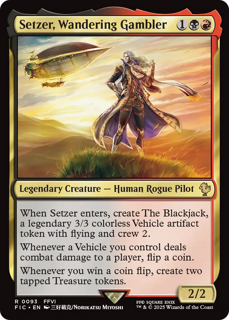 Setzer, Wandering Gambler [FINAL FANTASY Commander] | Exor Games Bridgewater