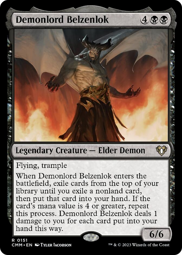 Demonlord Belzenlok [Commander Masters] | Exor Games Bridgewater