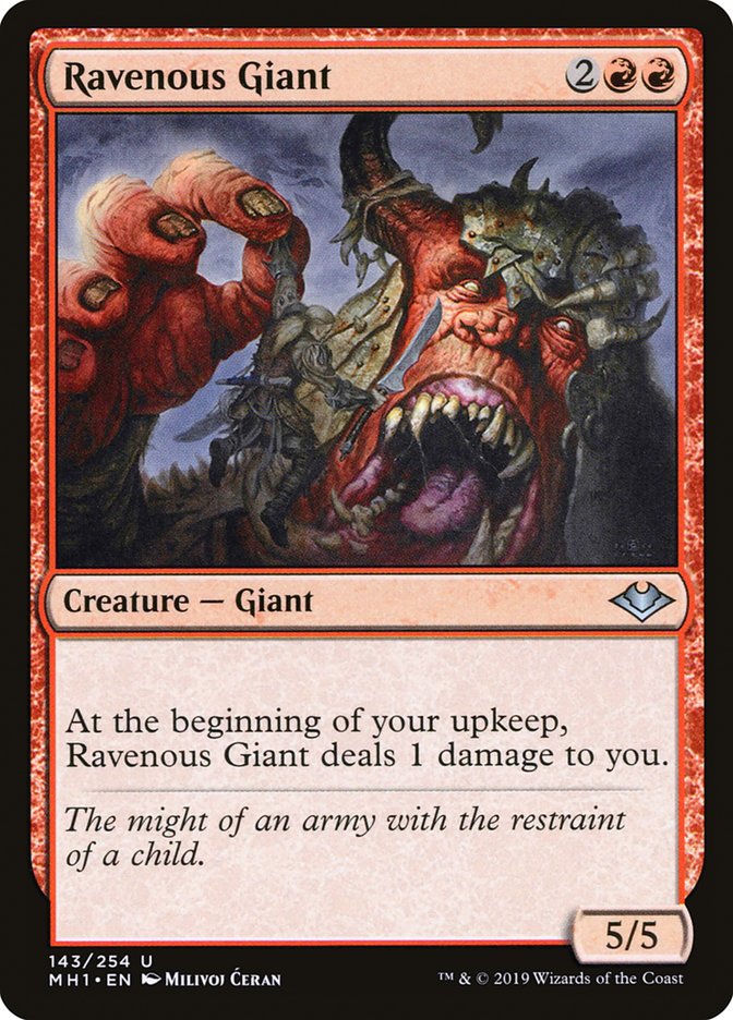 Ravenous Giant [Modern Horizons] | Exor Games Bridgewater
