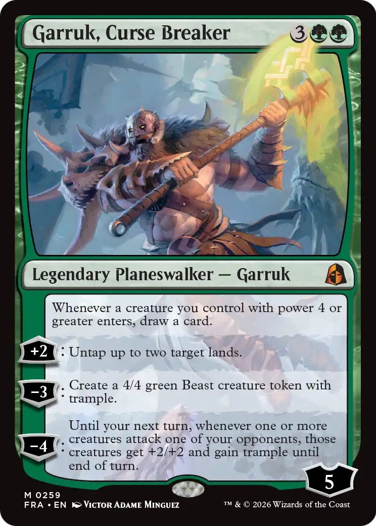 Garruk, Curse Breaker [Reality Fracture] | Exor Games Bridgewater