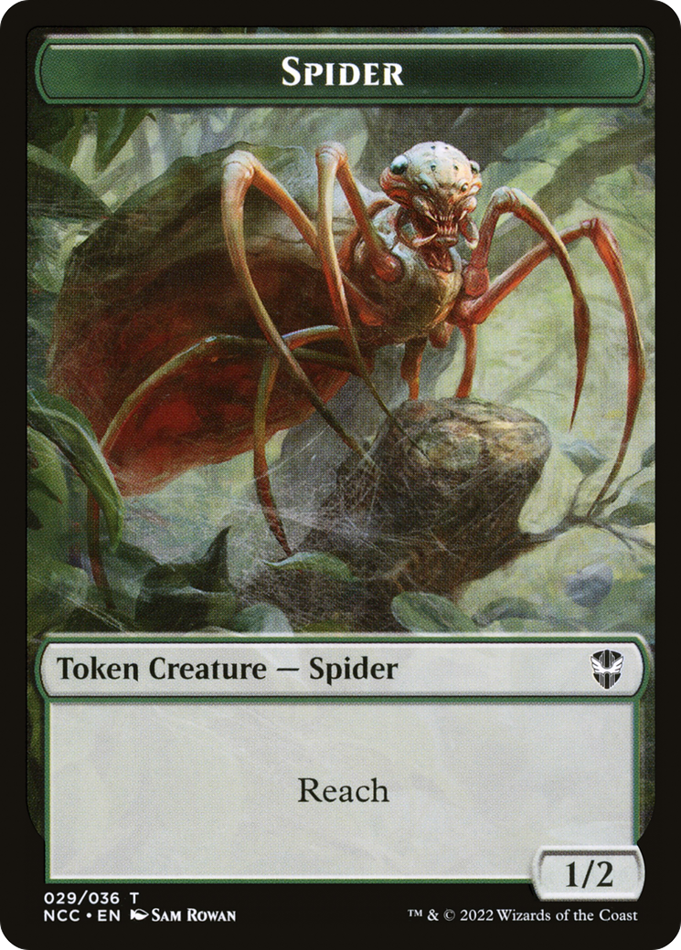 Treasure // Spider Double-Sided Token [The List] | Exor Games Bridgewater