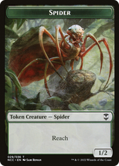 Treasure // Spider Double-Sided Token [The List] | Exor Games Bridgewater