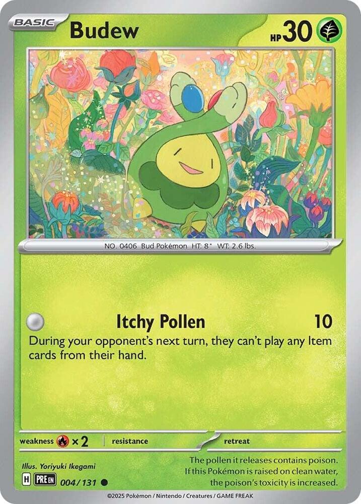 Budew (004/131) [Scarlet & Violet: Prismatic Evolutions] | Exor Games Bridgewater