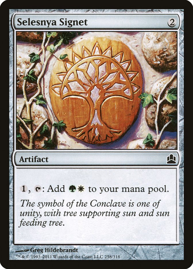 Selesnya Signet [Commander 2011] | Exor Games Bridgewater