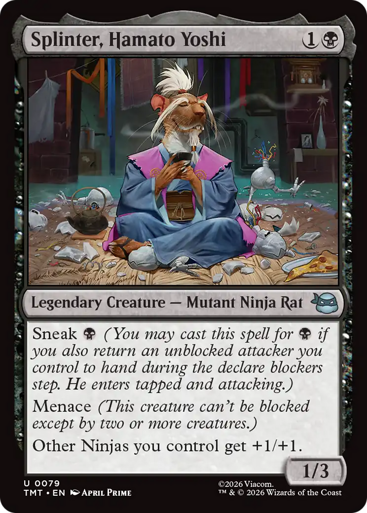Splinter, Hamato Yoshi [Teenage Mutant Ninja Turtles] | Exor Games Bridgewater