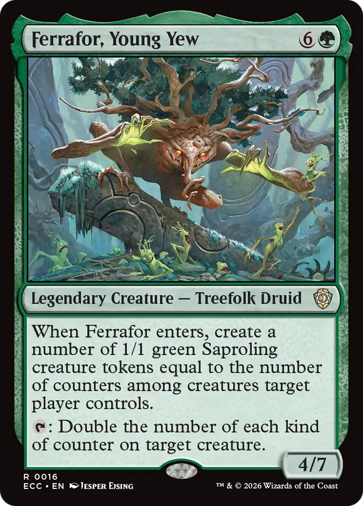 Ferrafor, Young Yew [Lorwyn Eclipsed Commander] | Exor Games Bridgewater