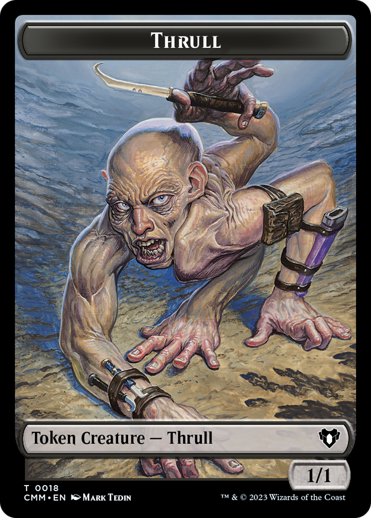 Thrull Token [Commander Masters Tokens] | Exor Games Bridgewater