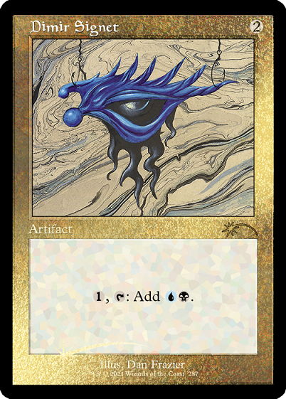 Dimir Signet (Retro) (Foil Etched) [Secret Lair Drop Series] | Exor Games Bridgewater