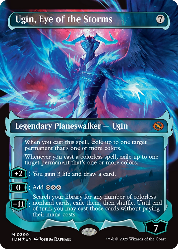 Ugin, Eye of the Storms (Showcase) [Tarkir: Dragonstorm] | Exor Games Bridgewater