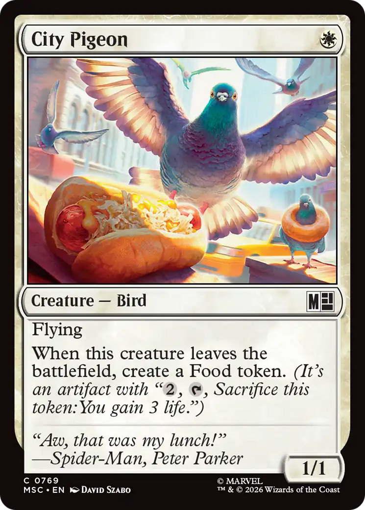 City Pigeon [Marvel Super Heroes Commander] | Exor Games Bridgewater