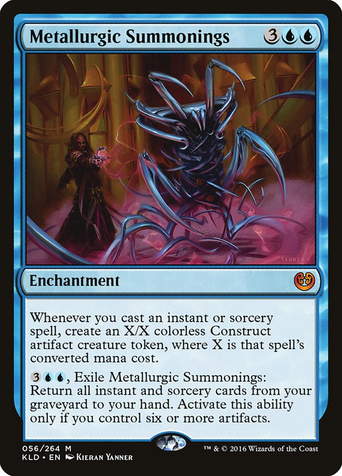 Metallurgic Summonings [Kaladesh] | Exor Games Bridgewater