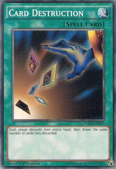 Card Destruction [YGLD-ENB27] Common | Exor Games Bridgewater