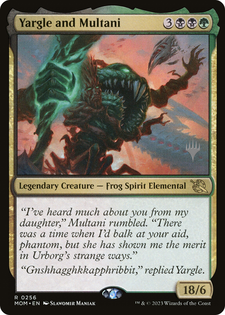 Yargle and Multani (Promo Pack) [March of the Machine Promos] | Exor Games Bridgewater