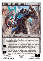 Karn, the Great Creator (White Border) [Mystery Booster 2] | Exor Games Bridgewater