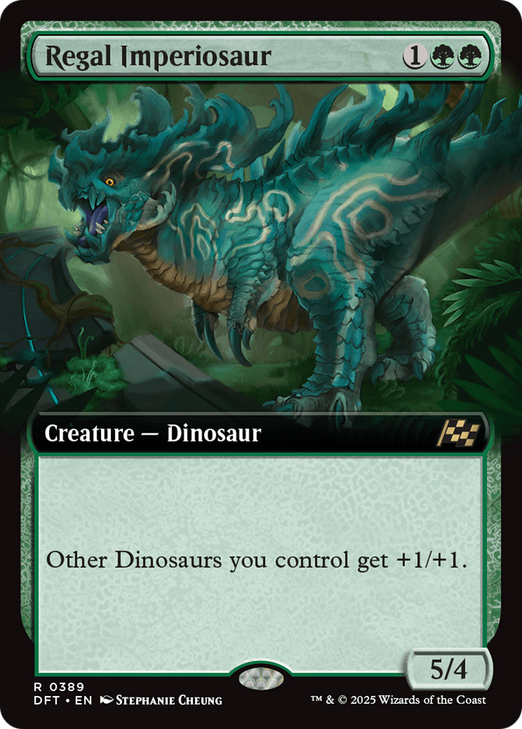 Regal Imperiosaur (Extended Art) [Aetherdrift] | Exor Games Bridgewater