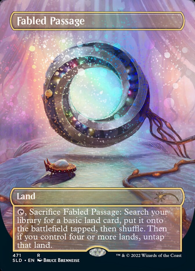 Fabled Passage (Galaxy Foil) [Secret Lair Drop Series] | Exor Games Bridgewater