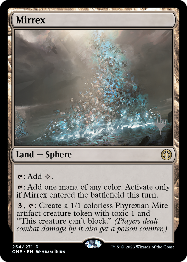 Mirrex (Promo Pack) [Phyrexia: All Will Be One Promos] | Exor Games Bridgewater